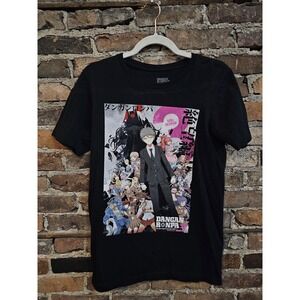 Danganronpa 3 Funimation Shirt Adult Small Black Anime Graphic Tee Side‎ Despair